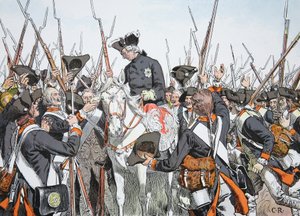Kong Friederich og Regiment Bernburg